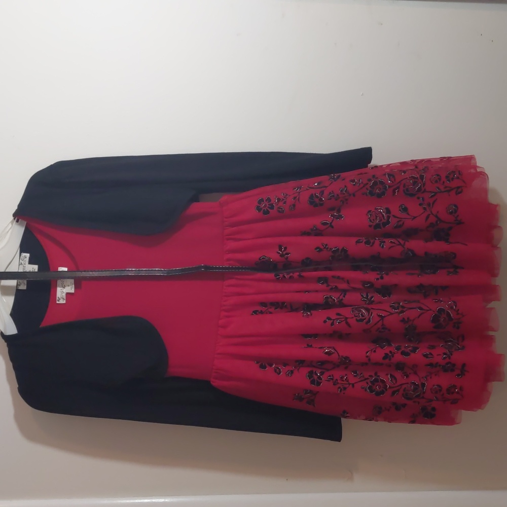 KnitWorks Red Dress